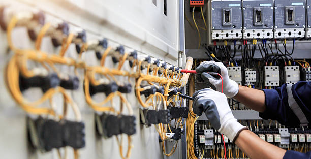 Professional Electrician technician working in Yardville, NJ
